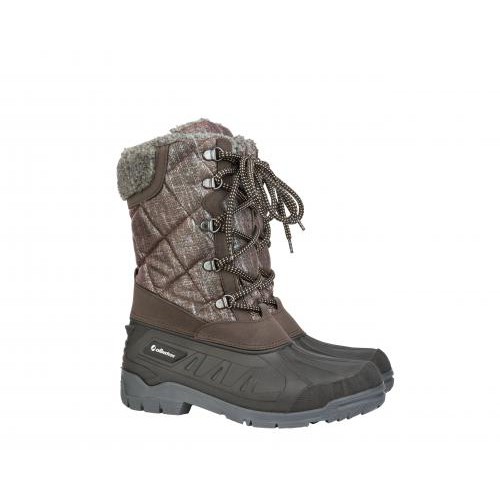 TISDALE BROWN LINED LADIES-BOOT