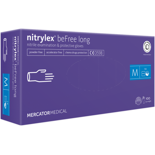 Mănuși nitrylex® beFree long